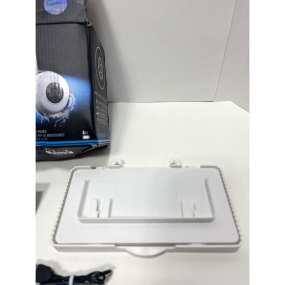 Brookstone Hydropulse Splash Proof Speaker with Shower Phone Holder Audio **READ - Picture 6 of 8
